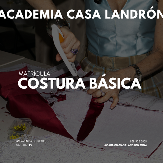 MATRÍCULA COSTURA BÁSICA AGOSTO 2026